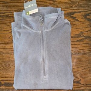 Eddie Bauer Microfleece Half Zip Jacket